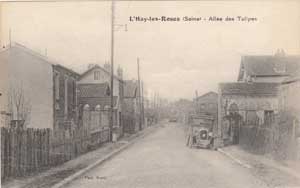 Amis du Vieux L´Haÿ- Archive - Cartes Postales - Rue des Tulipes