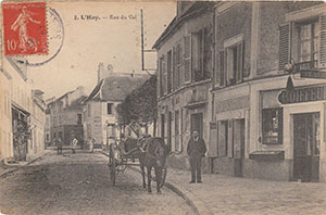 Amis du Vieux L´Haÿ- Archive - Cartes Postales - Rue du Val