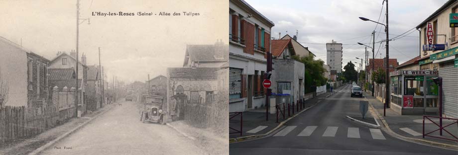 Les Amis du Vieux L'Haÿ - L'Haÿ Les Roses - La Rue des Tulipes